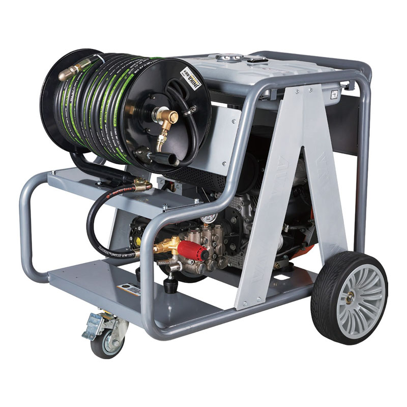 Máquina de dragado de tuberías de gasolina de arranque eléctrico de 26 hp